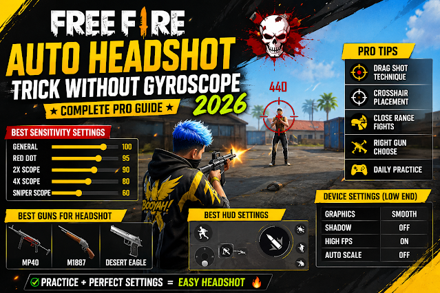 Auto Headshot Free Fire Sensitivity 2026