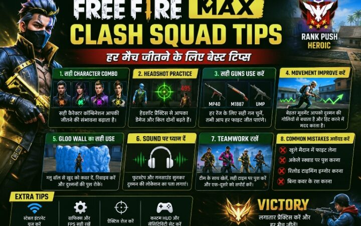 Best Clash Squad Tips In Free Fire MAX 2026