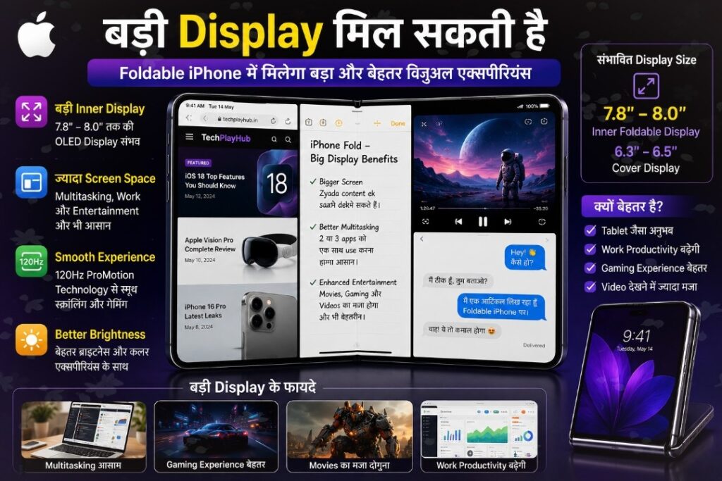 Foldable iPhone aur iOS leaks se jude sambhavit design, display aur features ki jankari