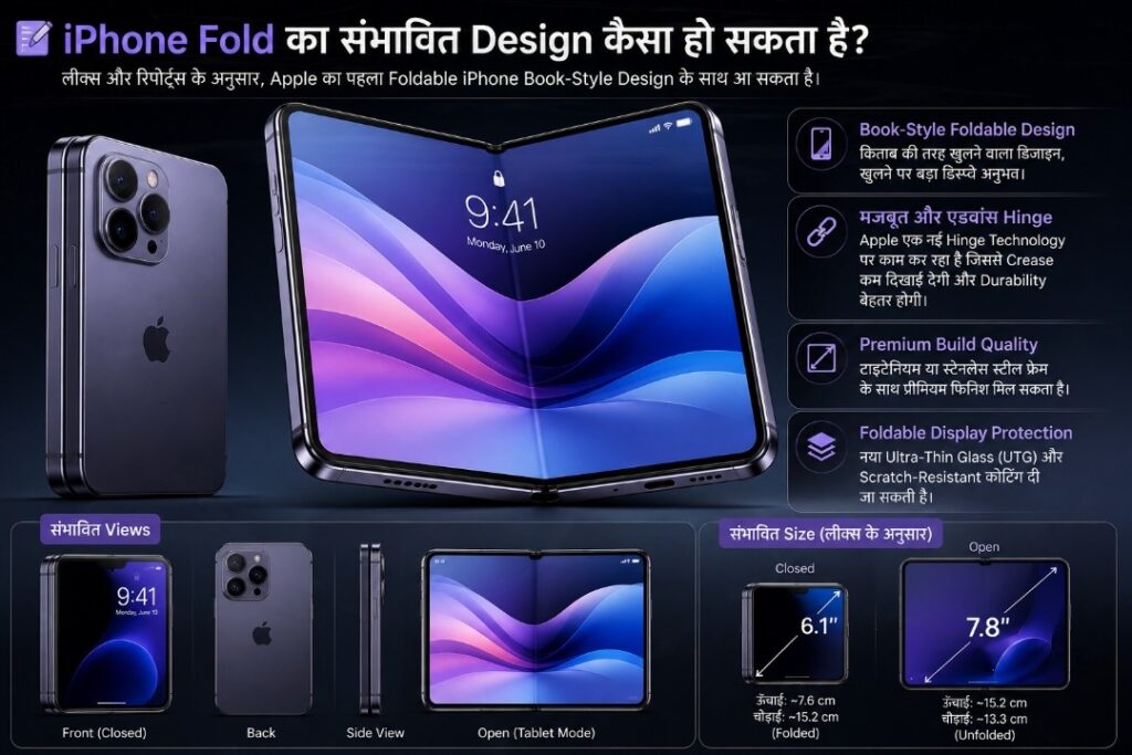 Apple Foldable iPhone leaks aur iOS features se judi concept