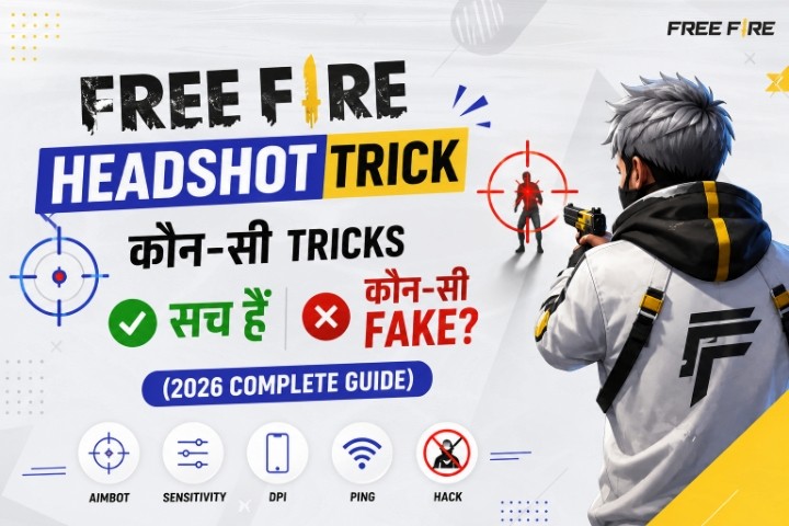 Free Fire Headshot Trick 2026 – Real vs Fake Headshot Tricks Guide for Free Fire MAX Players